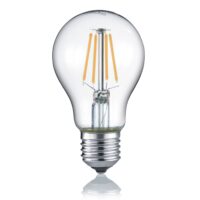 Trio LED-Leuchtmittel Filament Glühbirne E27 4W warmweiss 4er Set