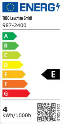 Trio LED-Leuchtmittel Filament Glühbirne E27 4W warmweiss 6er Set