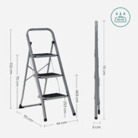 Trittleiter Klappleiter Robust 3 Stufen