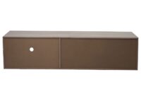 TV-Rack TV-Board Lowboard 43x180x41cm Eiche-Optik weiss
