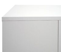 TV-Rack TV-Board Lowboard 50x144x40cm Hochglanz weiss