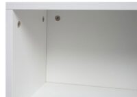 TV-Rack TV-Board Lowboard 50x144x40cm Hochglanz weiss