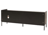TV-Rack TV-Board Lowboard MDF 56x150x40cm Holzoptik schwarz