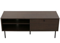 TV-Rack Lowboard TV-Schrank skandinavisch 50x120x40cm dunkelbraun