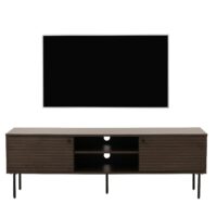 TV-Rack Lowboard TV-Schrank skandinavisch 50x150x40cm dunkelbraun