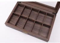 Uhrenbox für 10 Uhren Holz