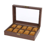 Uhrenbox für 10 Uhren Holz