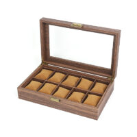 Uhrenbox für 10 Uhren Holz