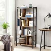 VASAGLE Bücherregal Industrial Look