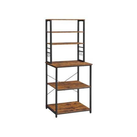 Vasagle Kuechenregal Standregal 40x60x167cm 6 Ebenen