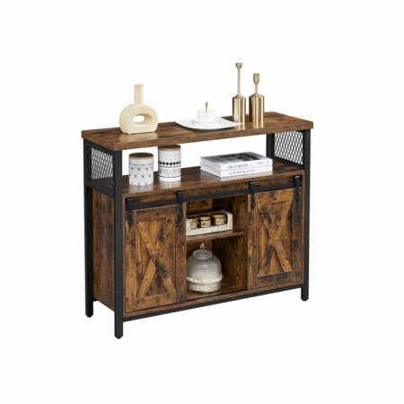 VASAGLE Sideboard, Küchenschrank Vintage Look
