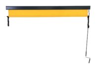 Vertikalmarkise gelb 250x180 cm UV-Schutz 50 Sichtschutz außen