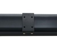 Vertikalmarkise schwarz 250x140 cm Außenrollo mit UV-Schutz