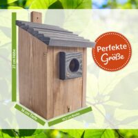 Vogelhaus NaturNest Pultdach wetterfest und robust
