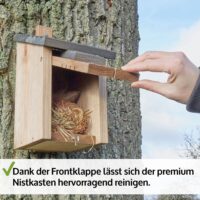 Vogelhaus NaturNest Pultdach wetterfest und robust