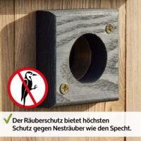 Vogelhaus NaturNest Pultdach wetterfest und robust