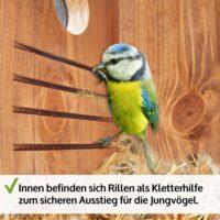 Vogelhaus NaturNest Pultdach wetterfest und robust