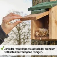 Vogelhaus NaturNest Pultdach wetterfest und robust