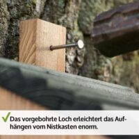 Vogelhaus NaturNest Pultdach wetterfest und robust