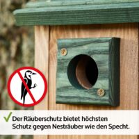 Vogelhaus NaturNest Pultdach wetterfest und robust