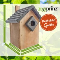 Vogelhaus NaturNest Satteldach wetterfest und robust