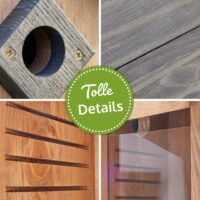 Vogelhaus NaturNest Satteldach wetterfest und robust