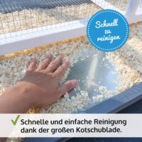 Vogelvoliere Aria wetterfest groß und pflegeleicht