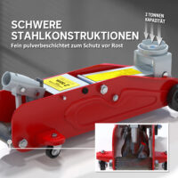 Wagenheber hydraulisch kompakt für Auto SUV mit Überlastschutz 2t