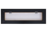 Wandbild Set Holz Leinwand Sprüche Smile Home 4-teilig 15x45 cm