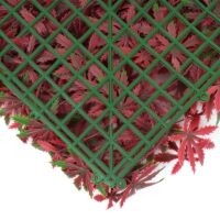 Künstliches Pflanzen Wandpaneel Ahorn rot 1 m² Sichtschutz