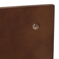Wandpaneel Wandregal Steckboard Lochplatte 4 Ebenen 100x50cm braun