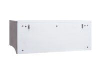 Wandregal Garderobe mit 3 Staufächern 5 Haken 30x80x20cm weiss shabby