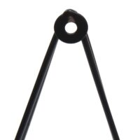 Wandregal JAM-K79 Dekoregal Küchenregal 44x23x11cm Metall schwarz