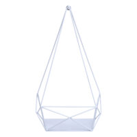 Wandregal JAM-K79 Dekoregal Küchenregal 44x23x11cm Metall weiss