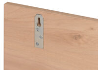 Wandregal JAM-M48 Schweberegal 3 Fächer 20x120x21cm Mango-Holz beige