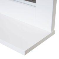 Wandspiegel Badspiegel mit Ablage Landhaus 58x59x12cm weiss