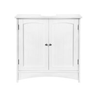 Waschbeckenunterschrank im Landhausstil mit 60x30x60 cm in Weiß.