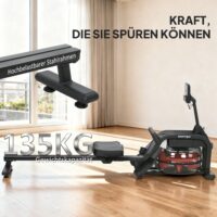 Wasserrudergerät mit LCD-Monitor für Zuhause bis 135kg