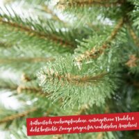 Weihnachtsbaum 180cm FSC Holzständer Premium Qualität Naturgetreu