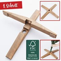 Weihnachtsbaum 180cm FSC Holzständer Premium Qualität Naturgetreu
