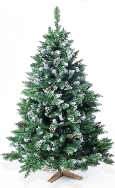 Weihnachtsbaum 180cm FSC Holzständer Premium Qualität Naturgetreu