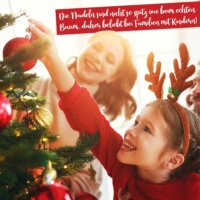 Weihnachtsbaum 180cm FSC Holzständer Premium Qualität Naturgetreu