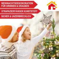 Weihnachtskugeln Festiva 128-teilig in Champagner