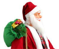 Weihnachtsmann 200cm singt Weihnachtslieder und tanzt