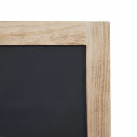 Werbetafel Wandtafel Kreidetafel ~ Shabby-Look 55x34x2cm Natur