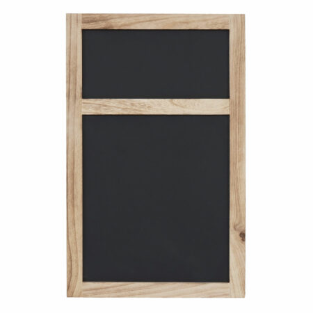 Werbetafel Wandtafel Kreidetafel ~ Shabby-Look 55x34x2cm Natur
