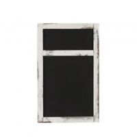 Werbetafel Wandtafel Kreidetafel Shabby-Look 55x34x2cm Weiss