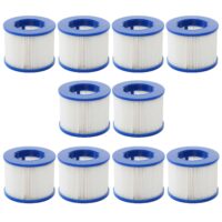 Whirlpool Wasserfilter Ersatzkartusche 10er Set Lamellenfilter
