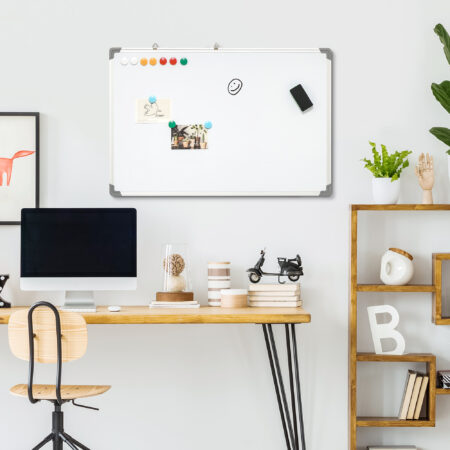 Whiteboard Magnettafel mit Zubehör für Büro und Schule