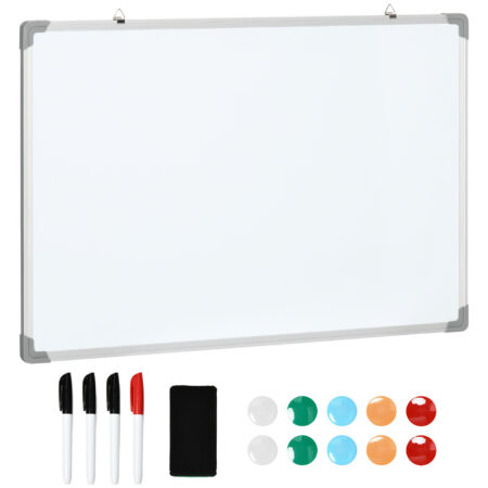 Whiteboard Magnettafel mit Zubehör für Büro und Schule